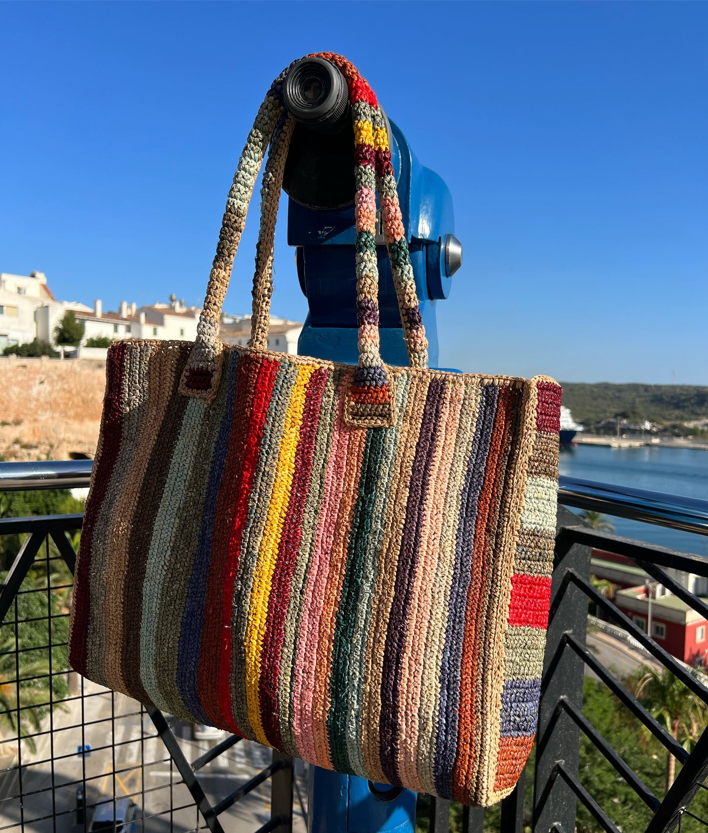 Raffia Bag Little Sister Circus