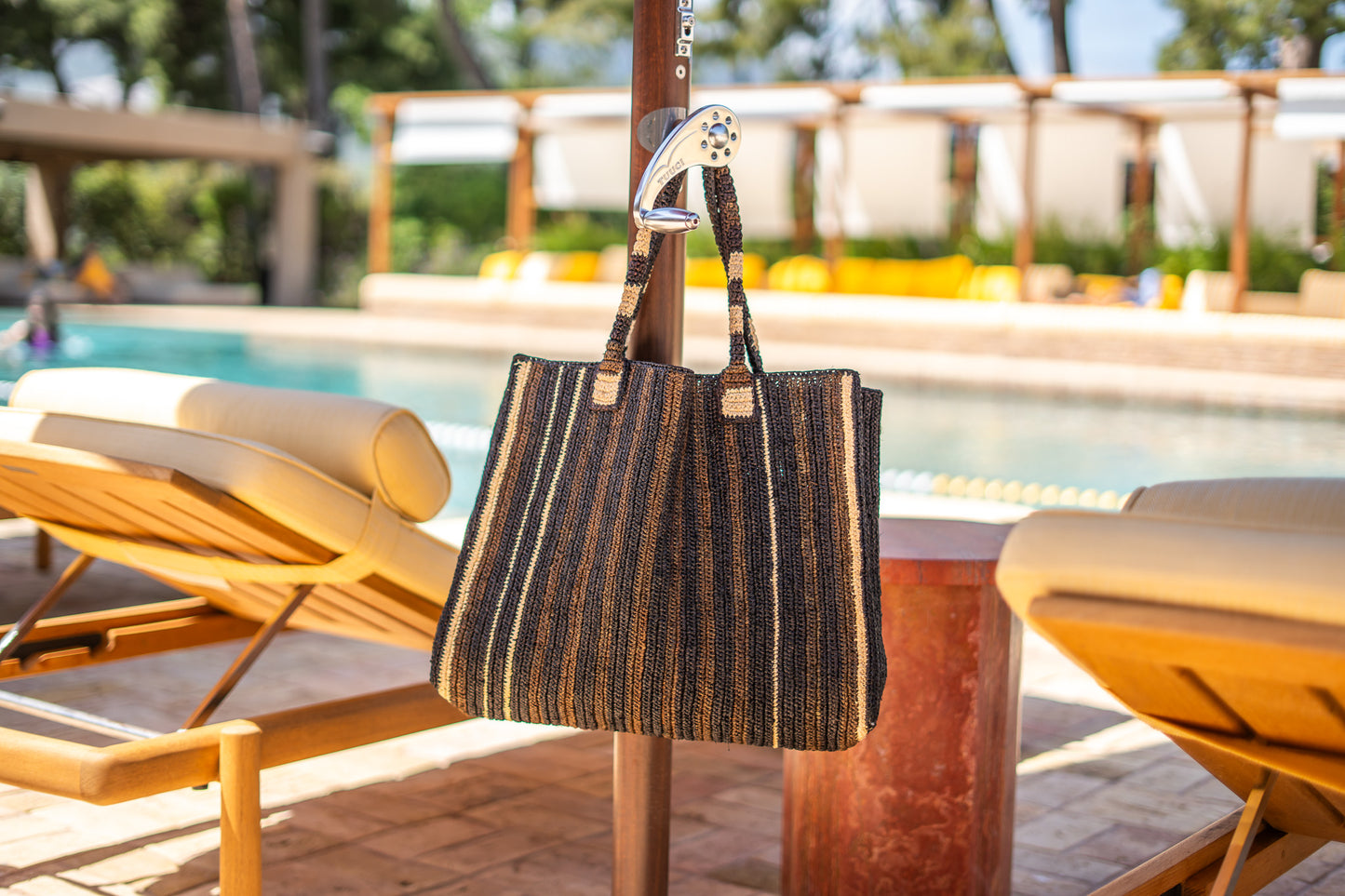 Raffia Bag Weekender 'Nomad'