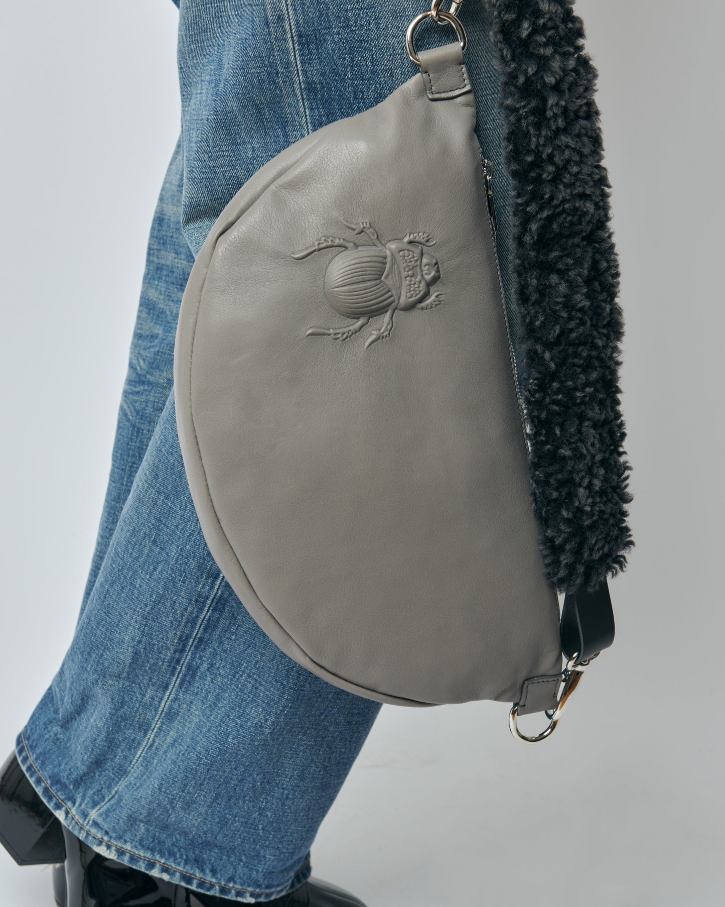Curly Strap - graphite black