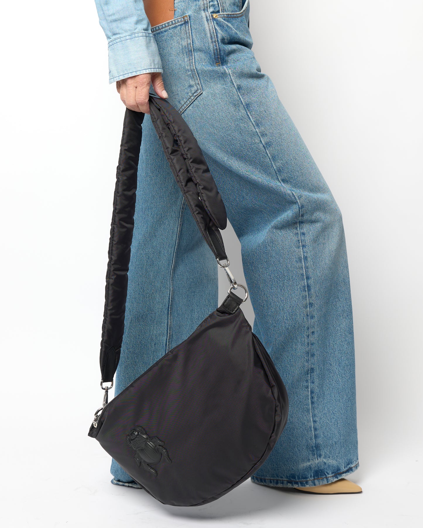 Bag Strap Racer lilac - silver