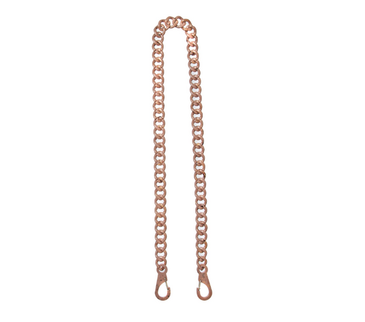 Acryl Chain Bag Strap - sand shiny