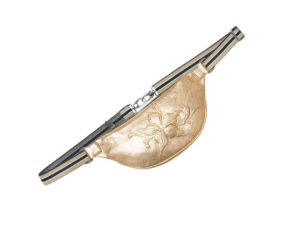 Belt Bag - Flower Gold