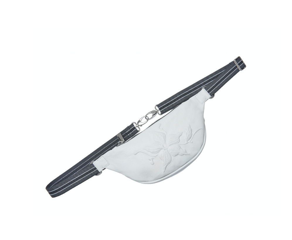 Belt Bag - Flower White