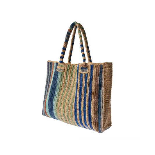 Raffia Bag Weekender Coast - Little sister