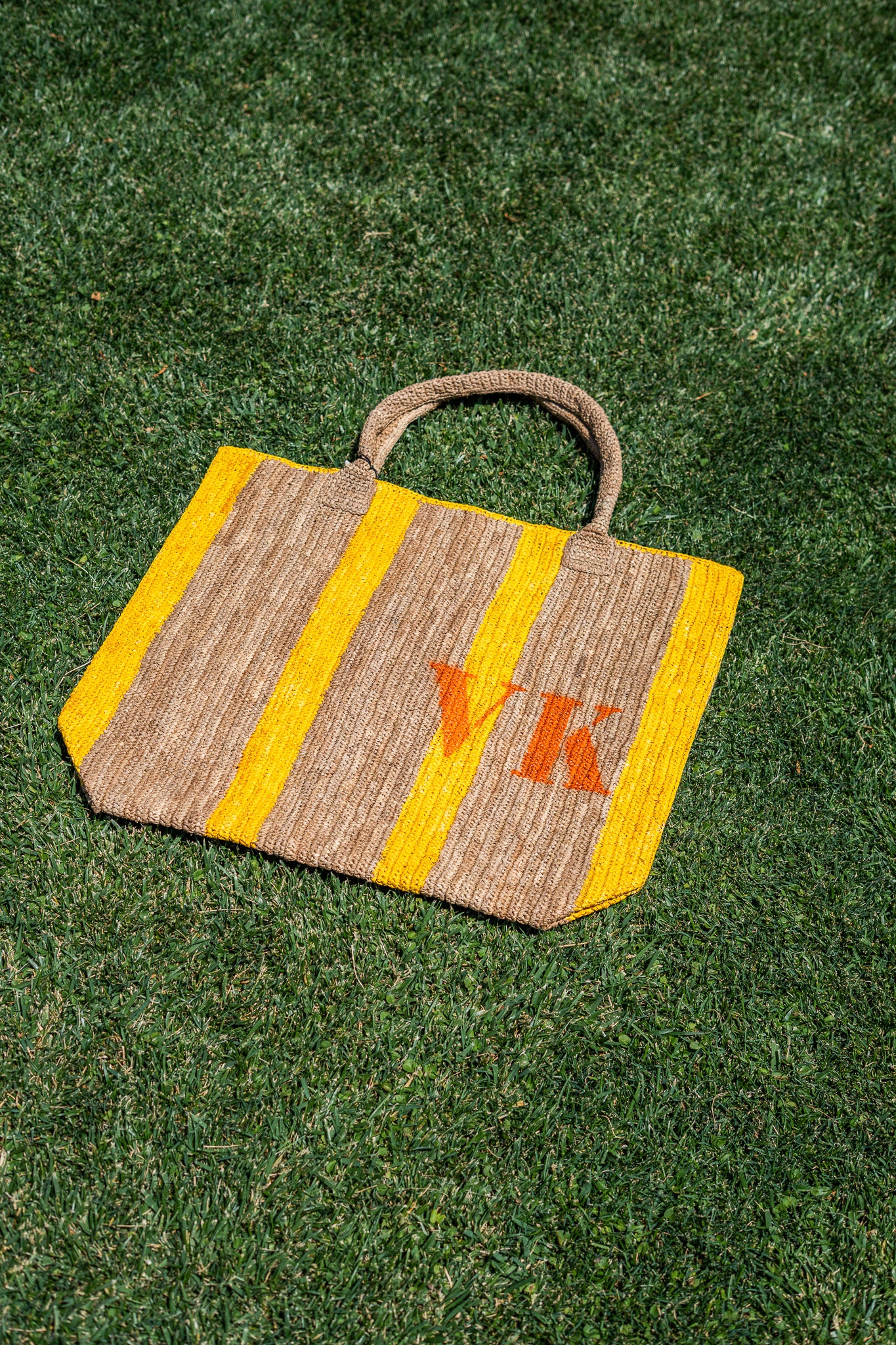 Customize Your Raffia Weekender Bag