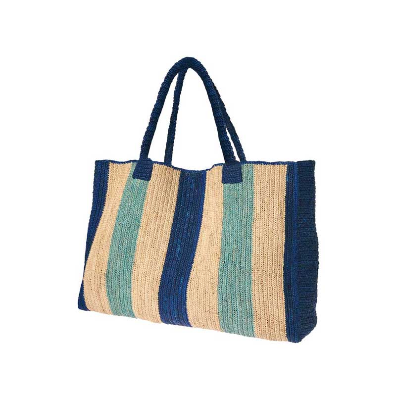 Raffia Bag Weekender 'Cabarita' - Little sister