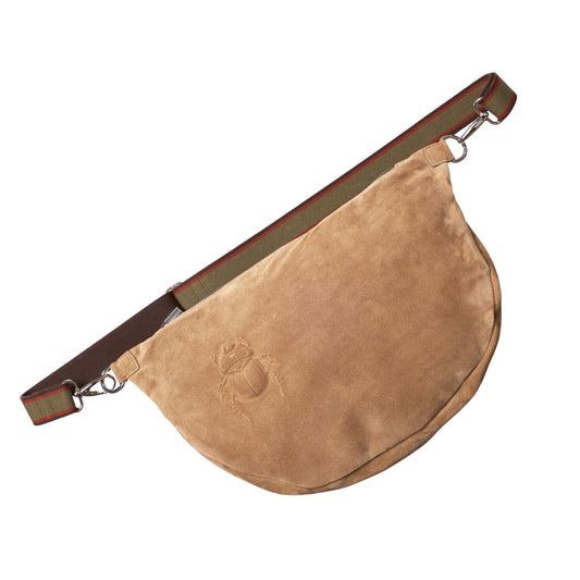 Belt Bag XXL - Scarabmotive Cappuccino Suede
