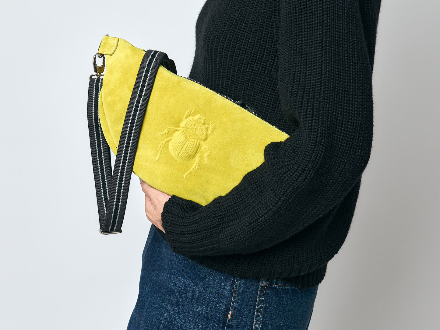 Belt Bag - Scarabmotive Lime Suede