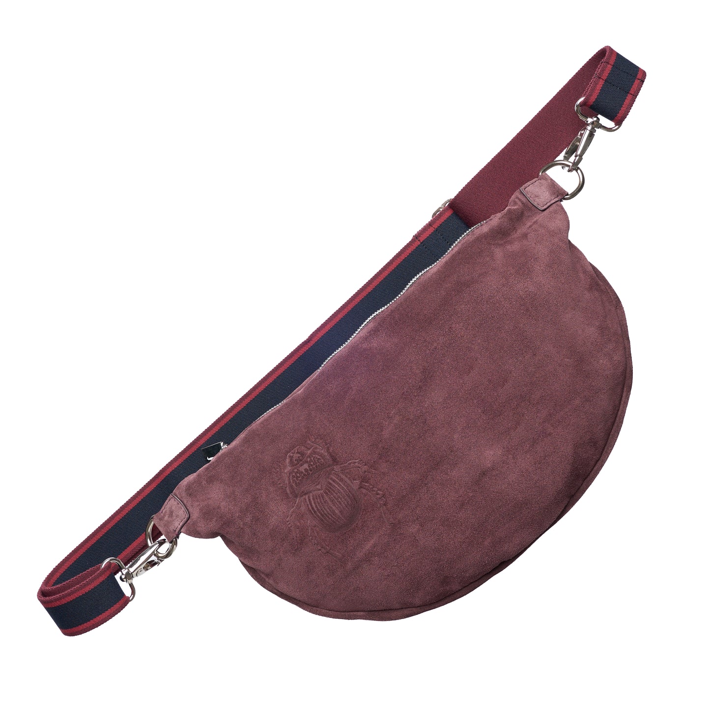 Belt Bag XL - Scarabmotive Burgundy Suede