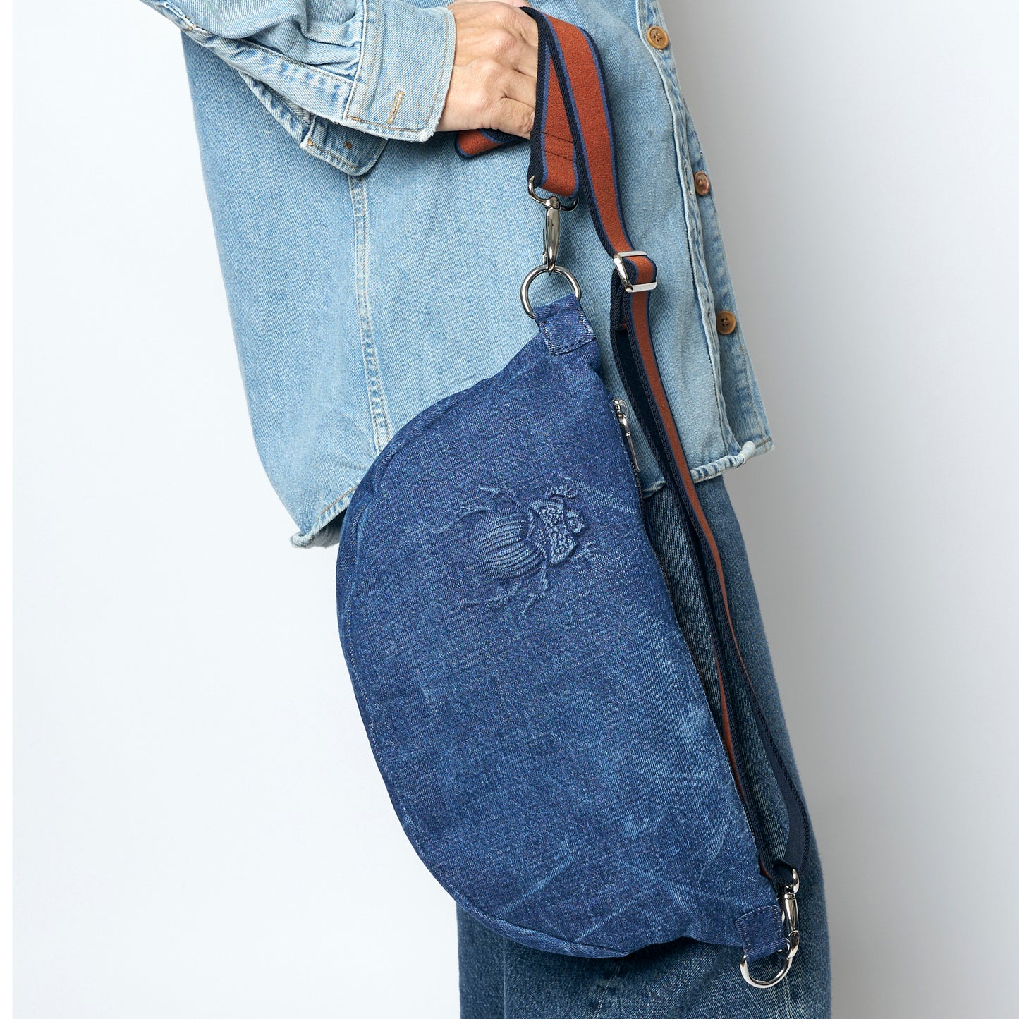 Belt Bag XL - Scarabmotive Denim
