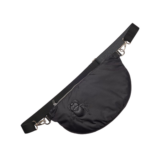 Belt Bag XL - Scarabmotive Nylon Black