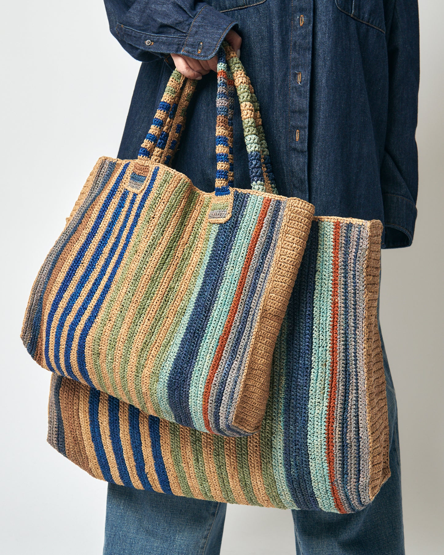 Raffia Bag Weekender Coast