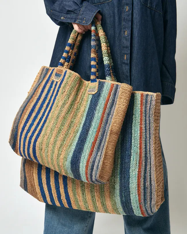 Raffia Bag Little Sister Coast