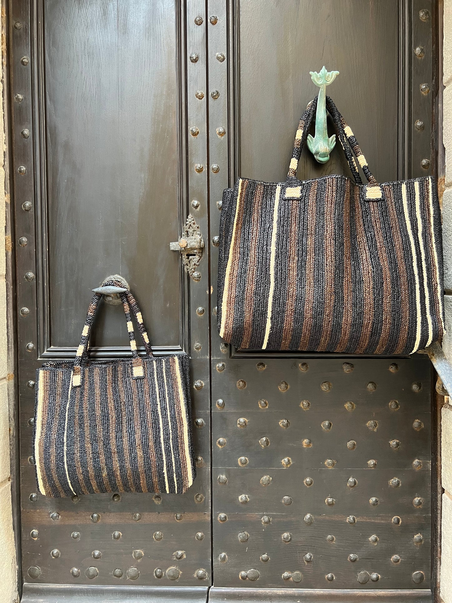 Raffia Bag 'Nomad' - Little sister