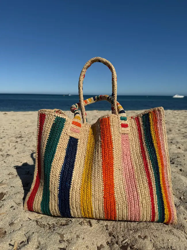 Raffia Bag Little Sister 'Lido'