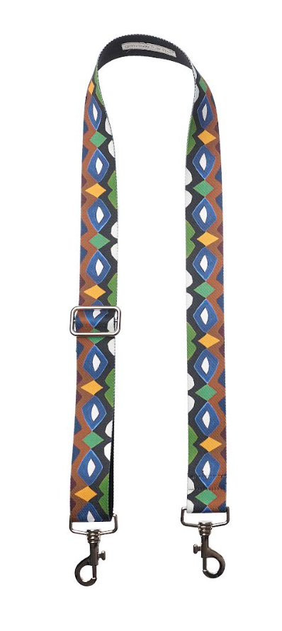 Bag Strap Belano Mix brown - Gold/ Silver