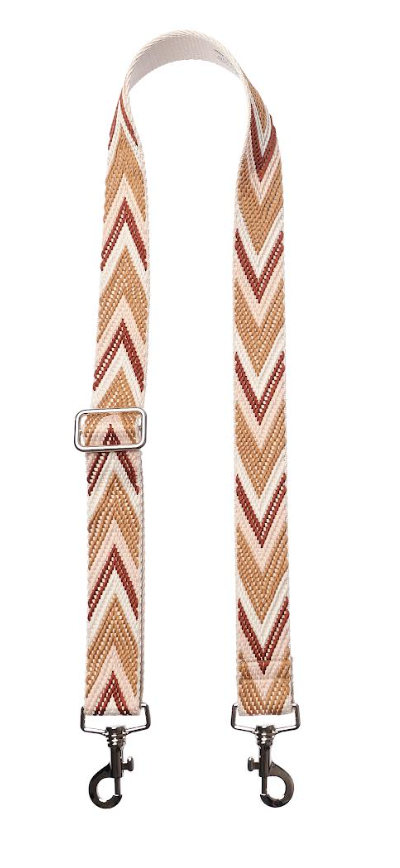 Bag Strap Racer lilac - silver