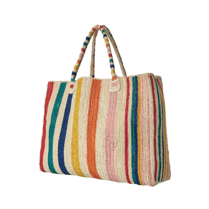 Raffia Bag Weekender 'Lido'