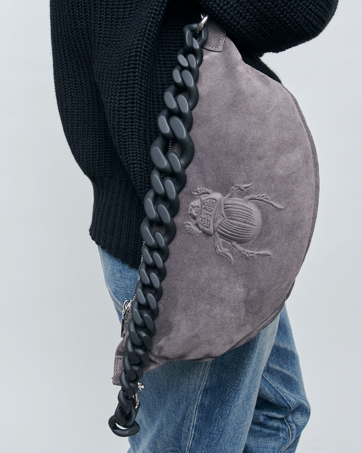 Belt Bag - Scarabmotive Asphalt Suede