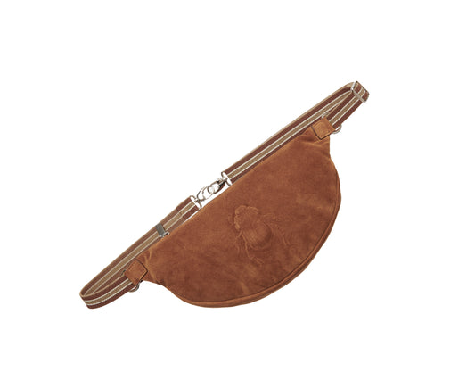 Belt Bag - Scarabmotive Cognac suede