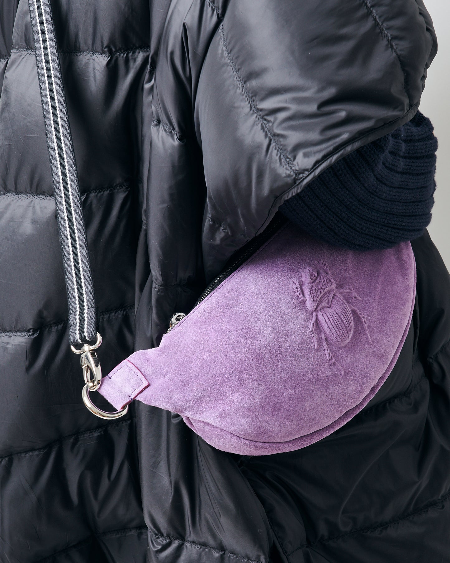 Belt Bag - Scarabmotive Dusty Lavender Suede