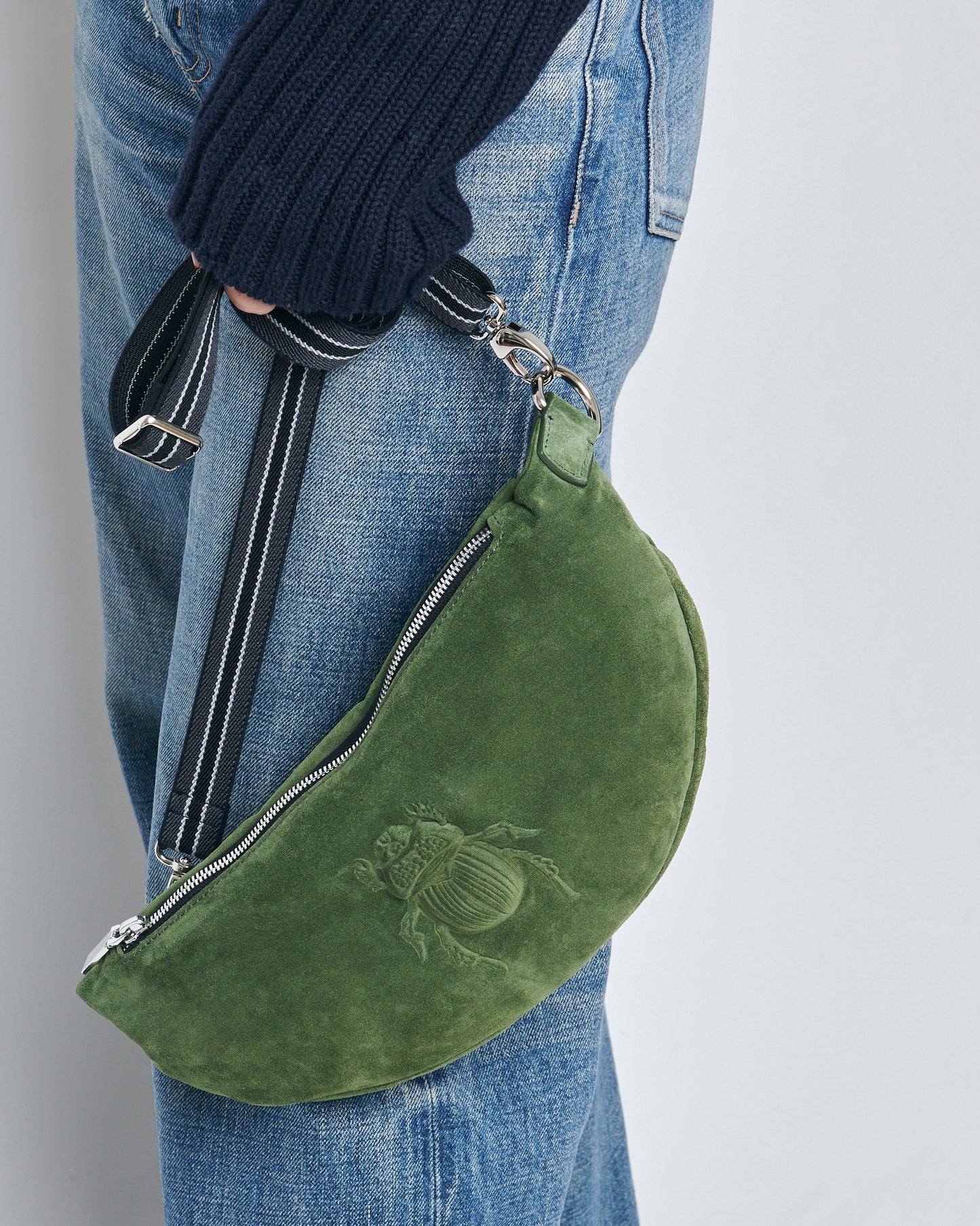 Belt Bag - Scarabmotive Olive Suede