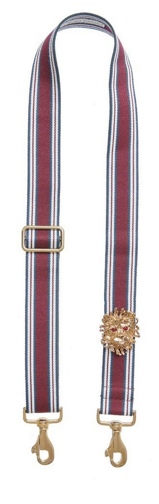 Bag Strap multi-burgundy - Gold Lionmotive R - gabriele frantzen
