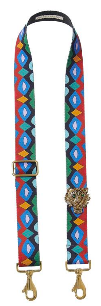 Bag Strap Belano Mix red - Gold Tigermotive G - gabriele frantzen