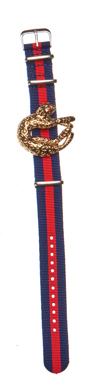 Watch Candy Bracelet - G Panthermotive Blue-Red