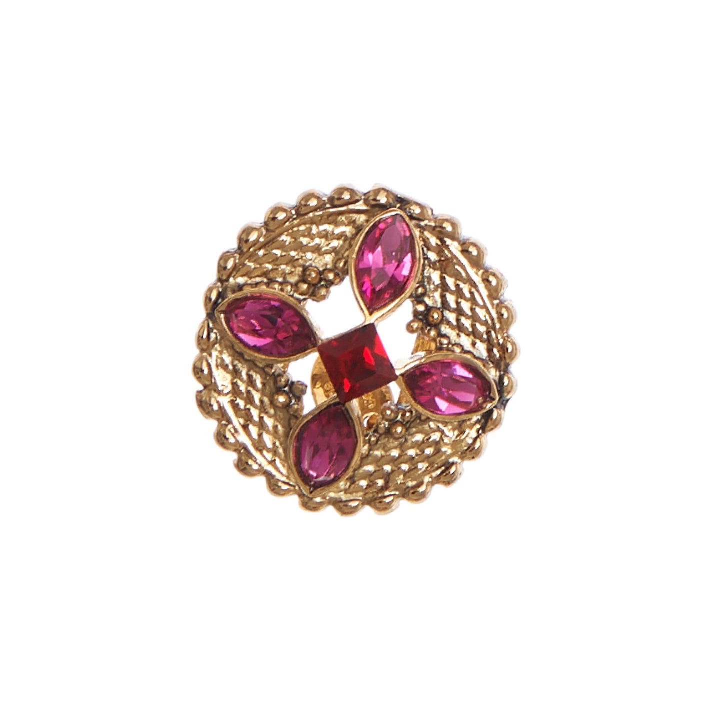 Watch Candy Bracelet - Crystals GP light pink