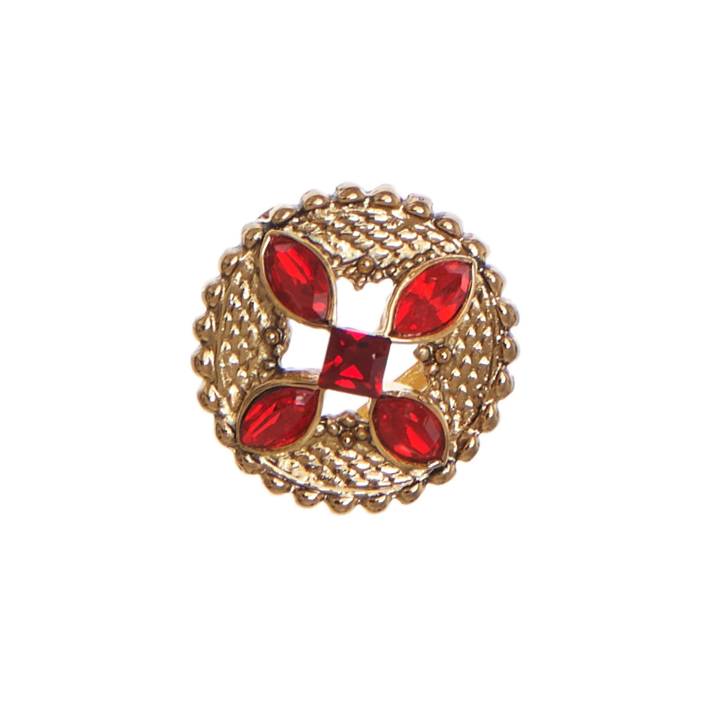 Watch Candy Bracelet - Crystals GR dark red