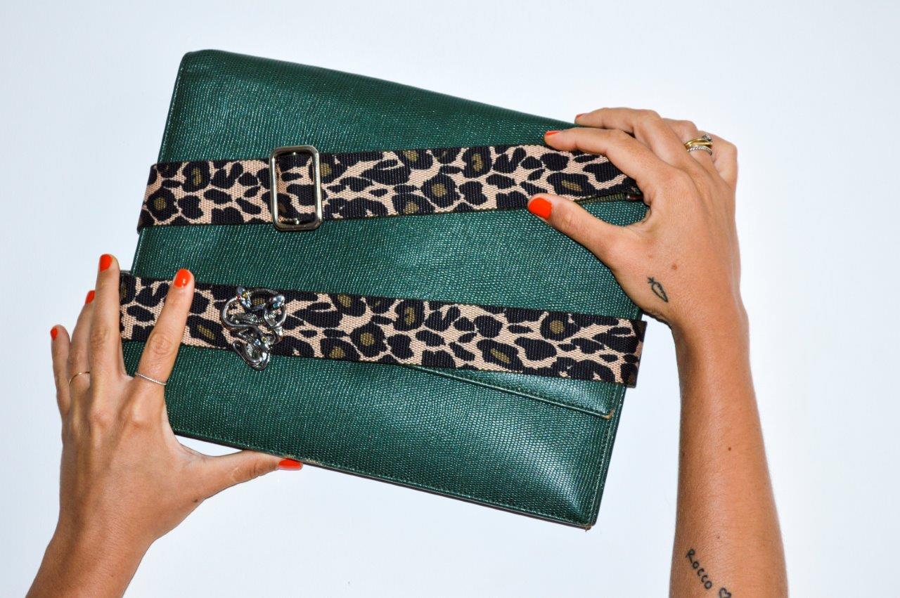 Bag Strap Racer green - Silver Tigermotive G