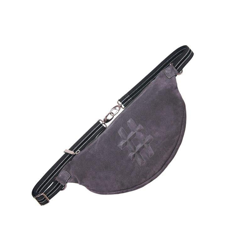 Belt Bag - Hashtag Asphalt suede