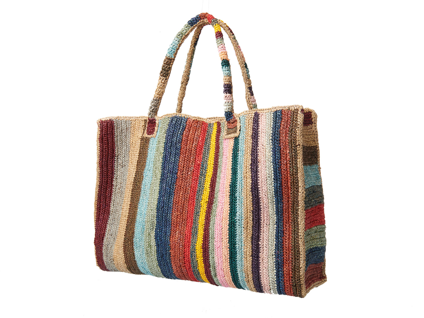 Raffia Bag Weekender Circus