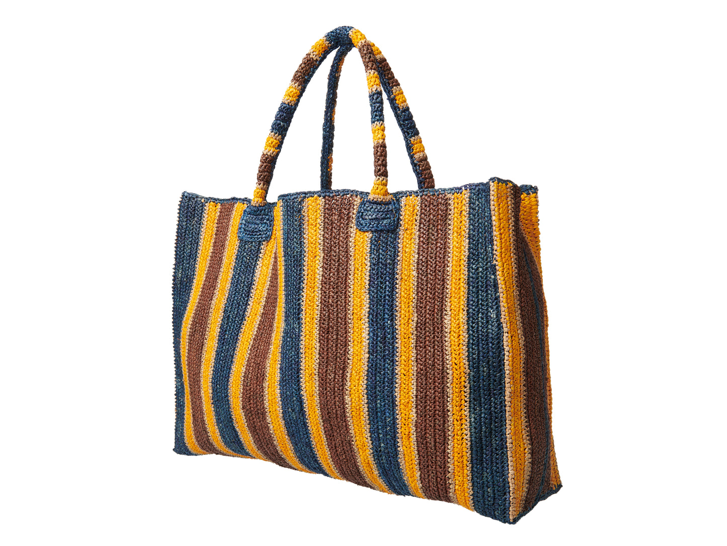 Raffia Bag Weekender Roadtrip mandarin mix