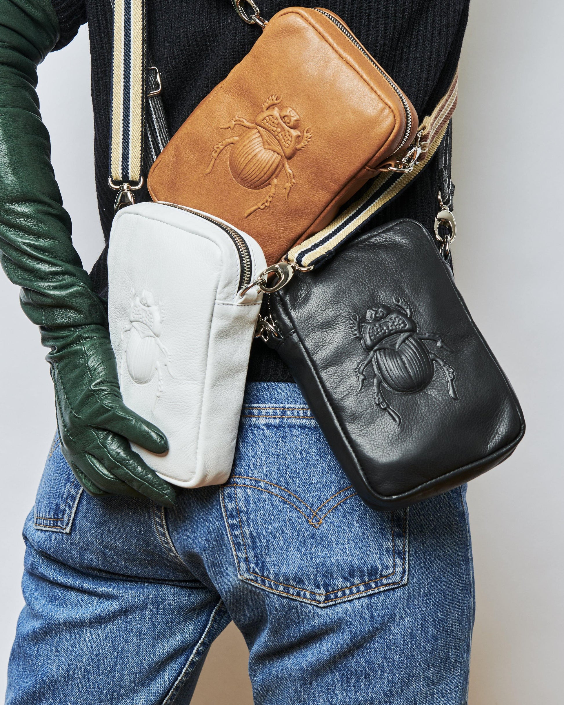 Crossbody Bag - Scarab Chocolate - gabriele frantzen