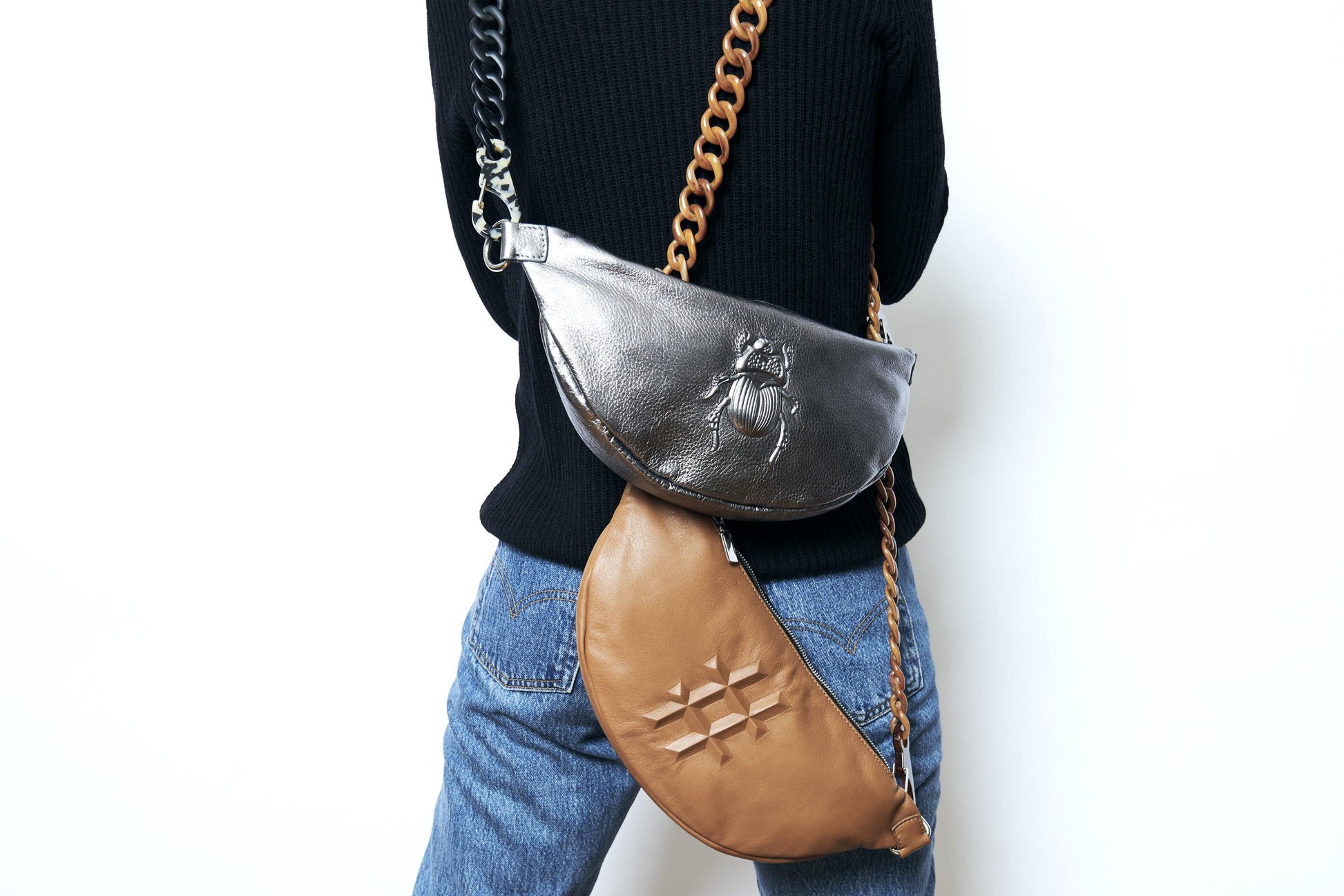 Belt Bag - Scarabmotive Platin - gabriele frantzen