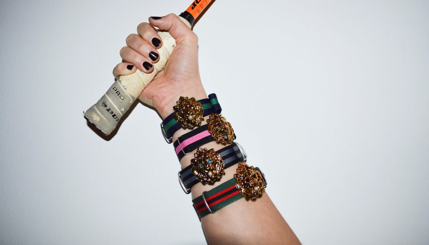 Watch Candy Bracelet - Lionmotive G Black-Blue