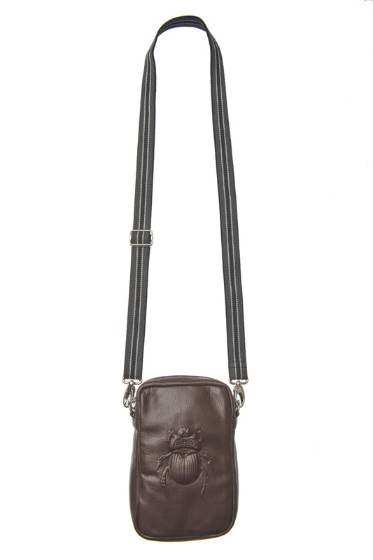 Crossbody Bag - Scarab Chocolate - gabriele frantzen