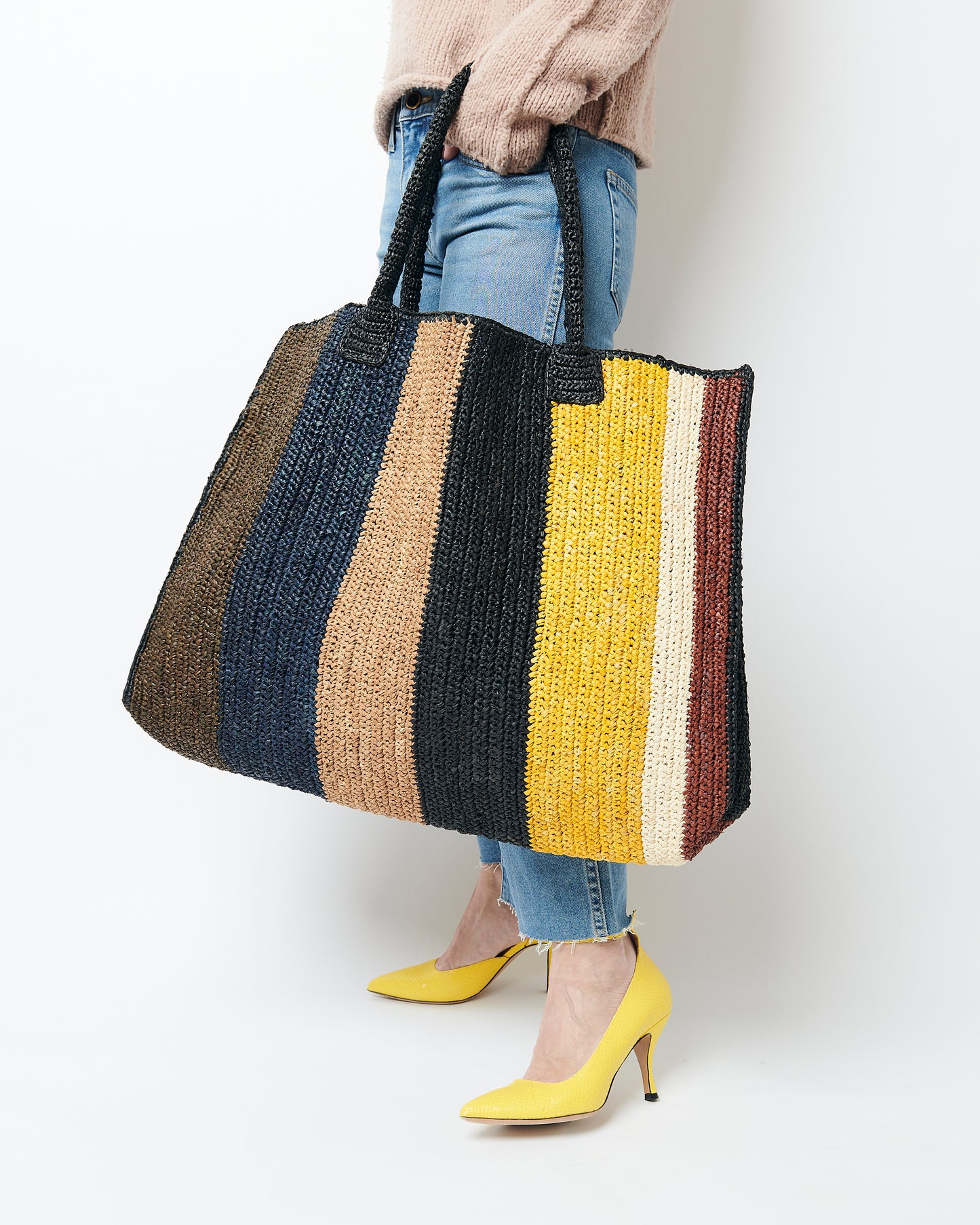 Raffia Bag Weekender Cruise