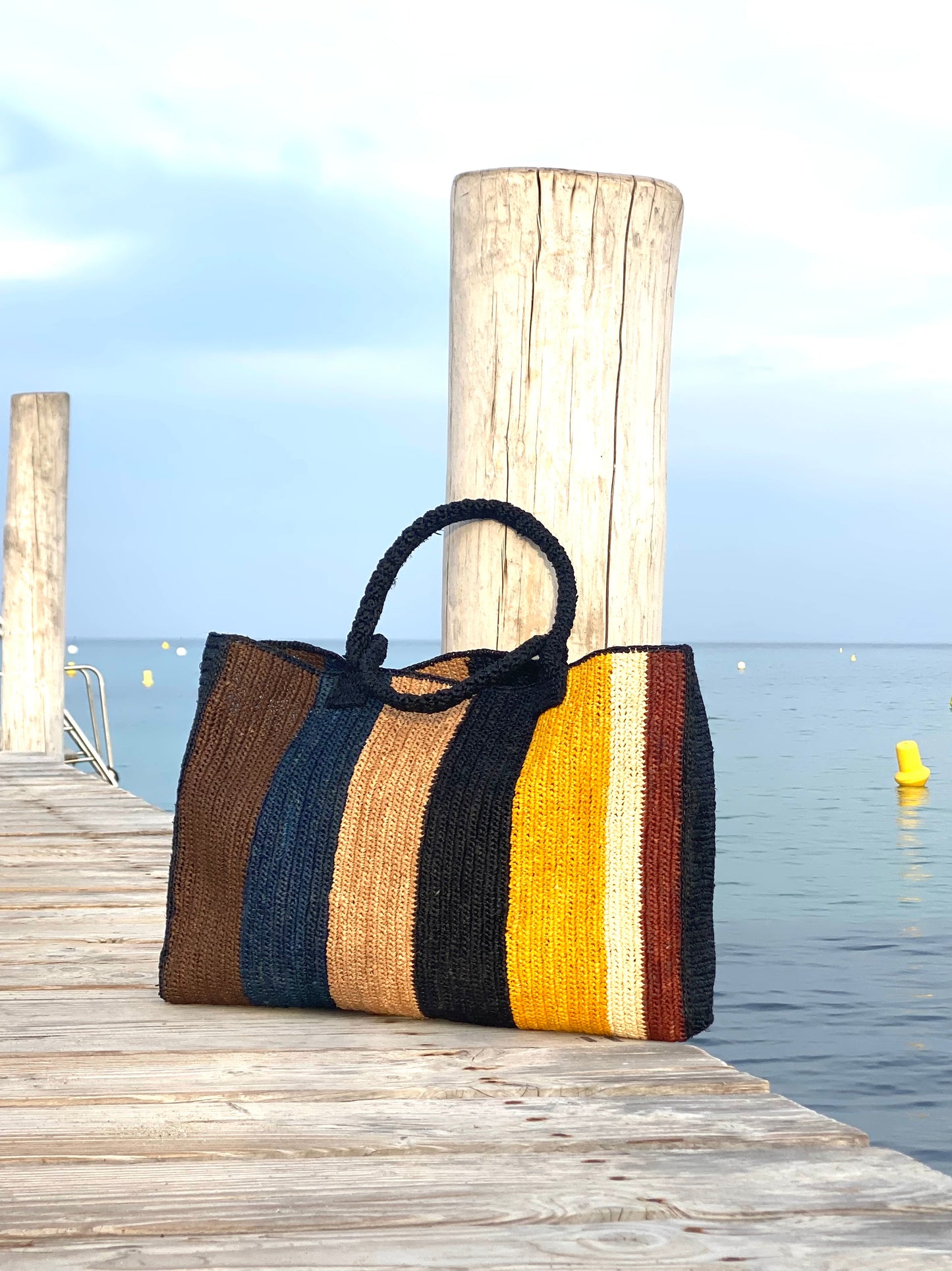 Raffia Bag Weekender Cruise