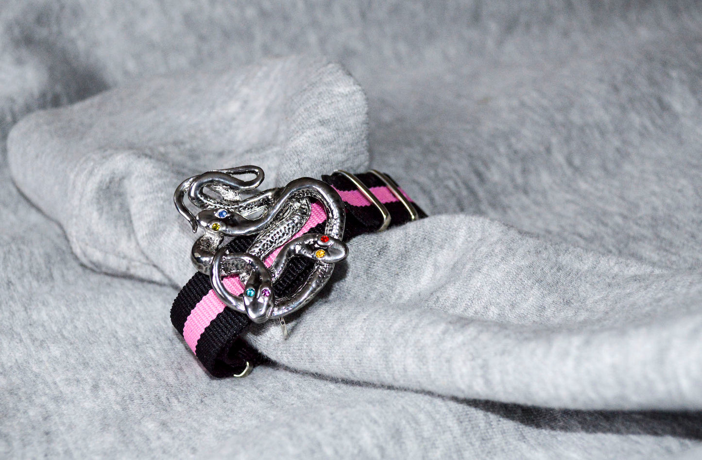 Watch Candy Bracelet - S Snakemotive Blue-White