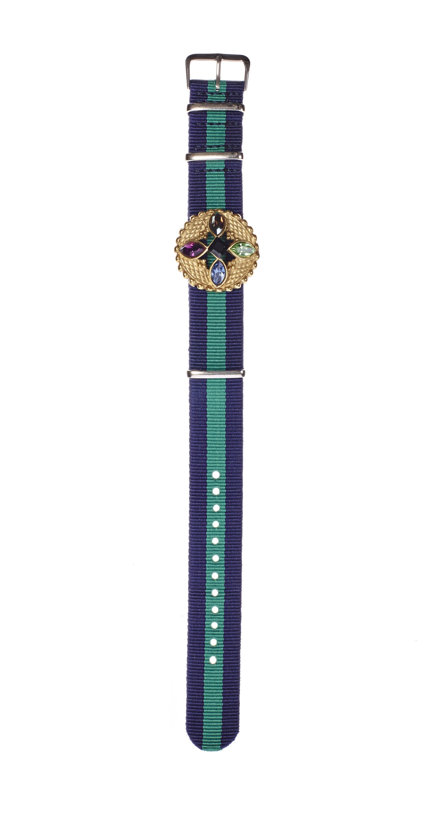 Watch Candy Bracelet - Crystals G Blue-Green