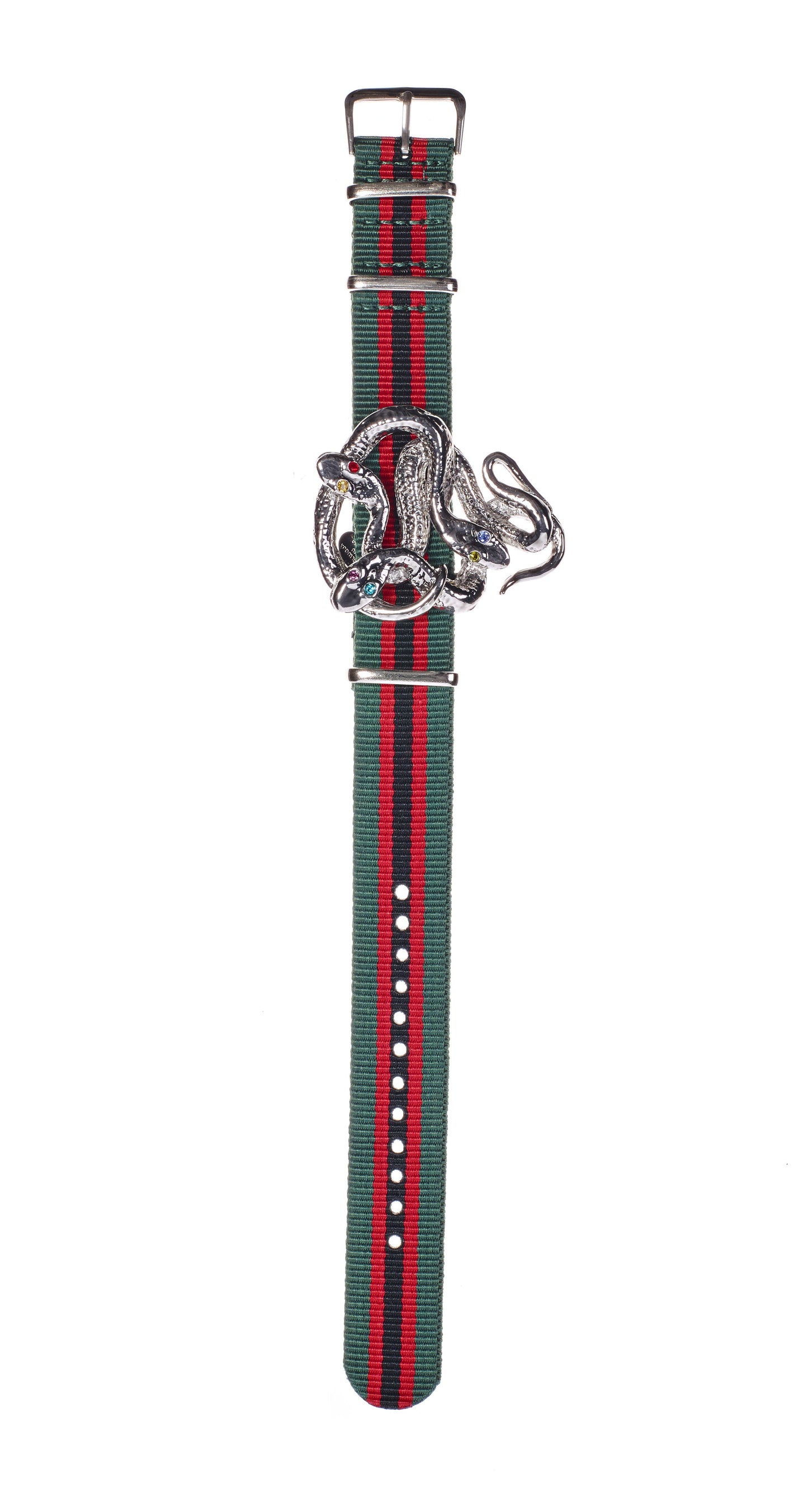 Watch Candy Bracelet - S Snakemotive Green-Orange-Black