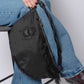 Leather Strap 3 Strands Black