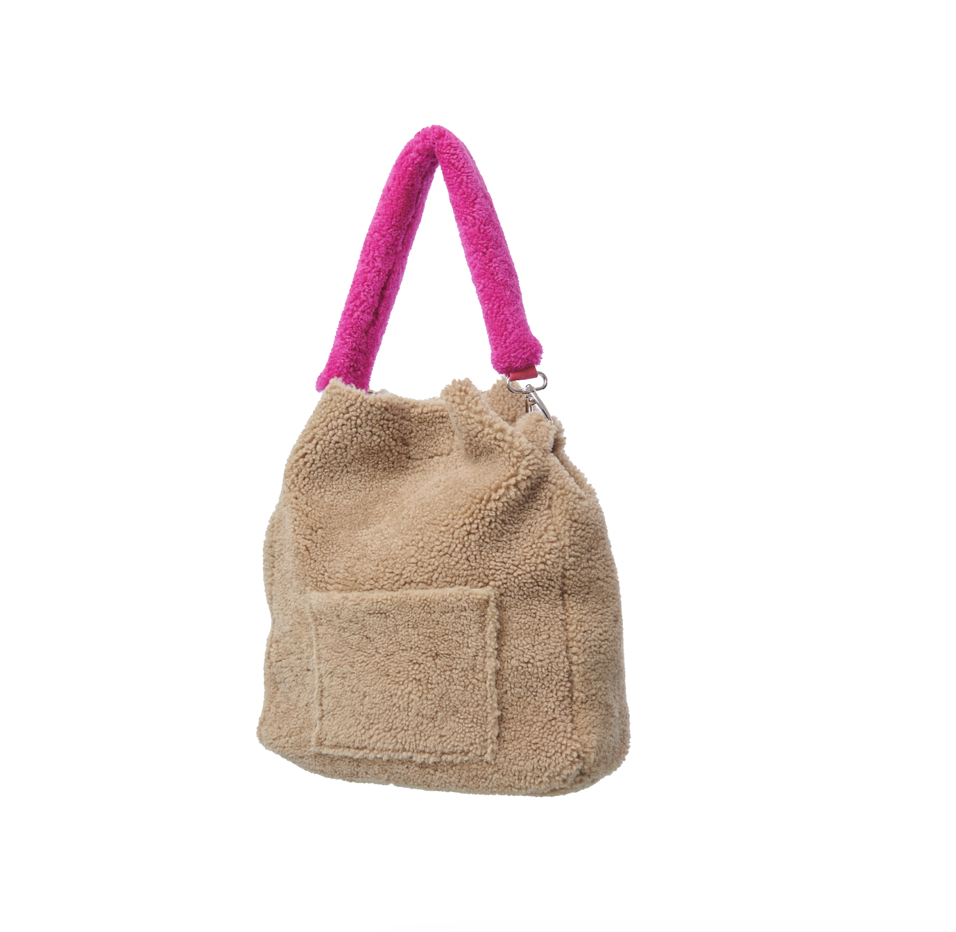 Cosy Shopper - Honey with Cosy Strap Pink