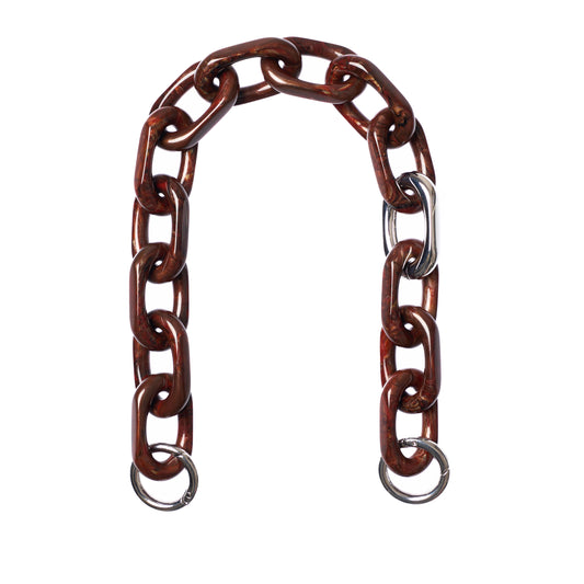 Bag Chain Square - burgundy