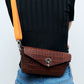 Bag Strap Leather - magenta