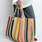 Raffia Bag Weekender 'Lido'