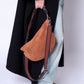 Belt Bag XL - Embroidered Scarabmotive Rusty Brown